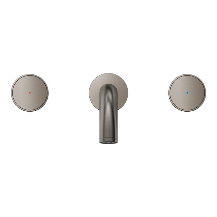 Grohe Atrio Private Collection 3 Delikli Lavabo Bataryası M-Boyut, Brushed Hard Graphite - Görsel 3