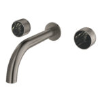 Grohe Atrio Private Collection 3 Delikli Lavabo Bataryası M-Boyut, Brushed Hard Graphite - Görsel 7