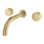 Grohe Atrio Private Collection 3 Delikli Lavabo Bataryası M-Boyut, Brushed Cool Sunrise - Görsel 4