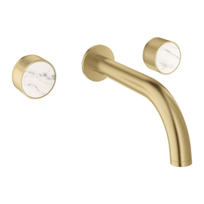 Grohe Atrio Private Collection 3 Delikli Lavabo Bataryası M-Boyut, Brushed Cool Sunrise - Görsel 8