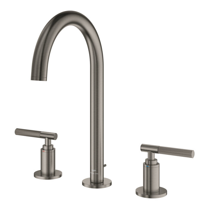 Grohe Atrio Private Collection 3 Delikli Lavabo Bataryası L-Boyut, Brushed Hard Graphite - Görsel 6