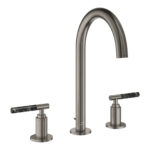 Grohe Atrio Private Collection 3 Delikli Lavabo Bataryası L-Boyut, Brushed Hard Graphite - Görsel 7