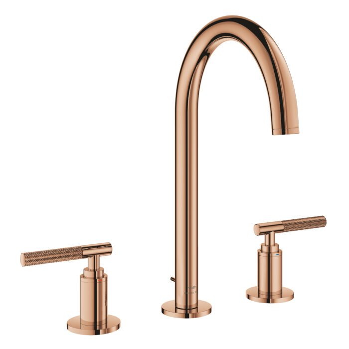 Grohe Atrio Private Collection 3 Delikli Lavabo Bataryası L-Boyut, Warm Sunset - Görsel 3