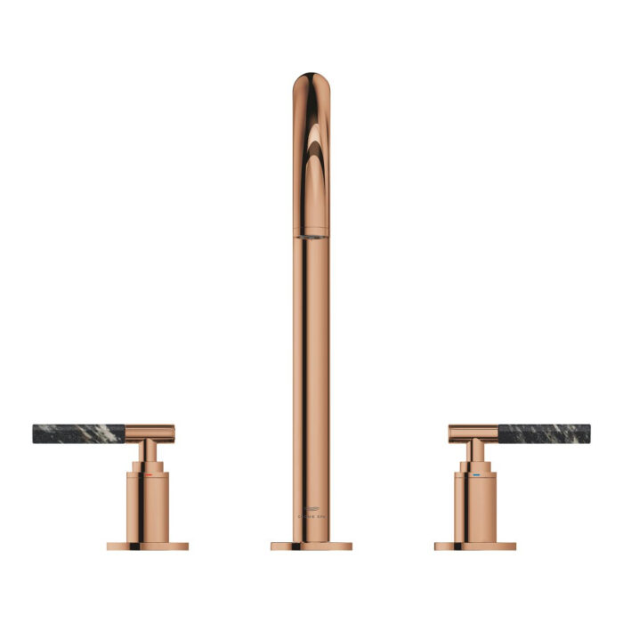 Grohe Atrio Private Collection 3 Delikli Lavabo Bataryası L-Boyut, Warm Sunset - Görsel 9