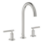 Grohe Atrio Private Collection 3 Delikli Lavabo Bataryası L-Boyut, Paslanmaz Çelik - Görsel 3