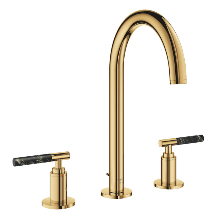 Grohe Atrio Private Collection 3 Delikli Lavabo Bataryası L-Boyut, Cool Sunrise - Görsel 7