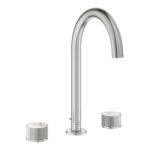 Grohe Atrio Private Collection 3 Delikli Lavabo Bataryası L-Boyut, Paslanmaz Çelik - Görsel 6