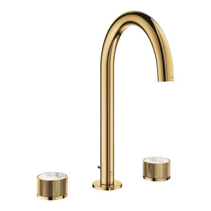 Grohe Atrio Private Collection 3 Delikli Lavabo Bataryası L-Boyut, Cool Sunrise - Görsel 6