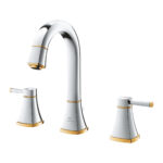 Grohe Grandera 3 Delikli Lavabo Bataryası L-Boyut, Krom/Altın - Görsel 2