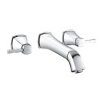 Grohe Grandera 3 Delikli Lavabo Bataryası L-Boyut, Krom