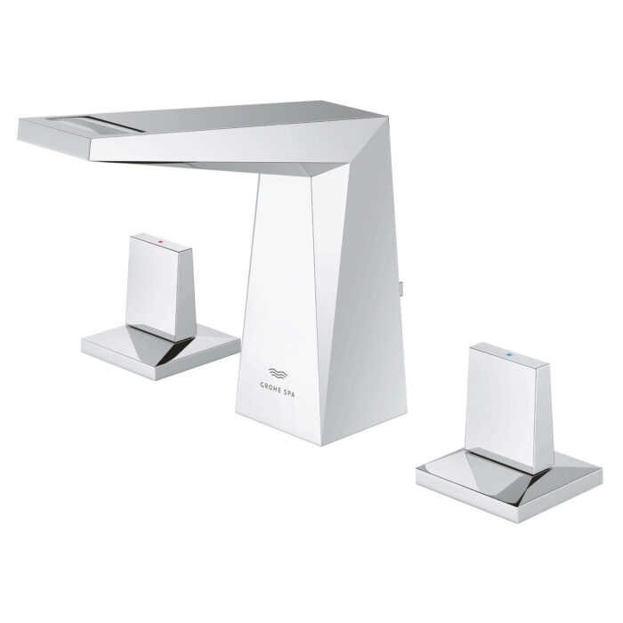 Grohe Allure Brilliant 3 Delikli Lavabo Bataryası 1/2″ M-Boyut, Krom - Görsel 2