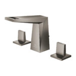 Grohe Allure Brilliant 3 Delikli Lavabo Bataryası 1/2″ M-Boyut, Brushed Hard Graphite - Görsel 3