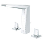 Grohe Allure Brilliant 3 Delikli Lavabo Bataryası L-Boyut, Krom - Görsel 2