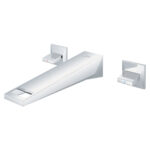 Grohe Allure Brilliant 3 Delikli Lavabo Bataryası L-Boyut, Krom - Görsel 2