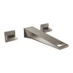 Grohe Allure Brilliant 3 Delikli Lavabo Bataryası L-Boyut, Brushed Hard Graphite