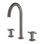 Grohe Atrio 3 Delikli Lavabo Bataryası L-Boyut, Brushed Hard Graphite - Görsel 2