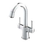 Grohe Grandera Tek Delikli Lavabo Bataryası 1/2″ L-Boyut, Krom - Görsel 2