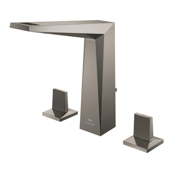 Grohe Allure Brilliant Private Collection 3 Delikli Lavabo Bataryası L-Boyut, Brushed Hard Graphite - Görsel 3