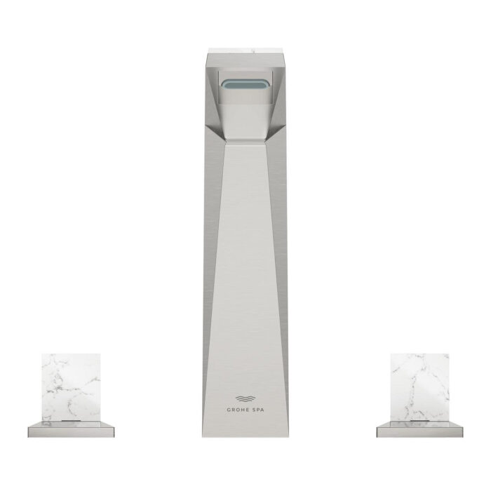 Grohe Allure Brilliant Private Collection 3 Delikli Lavabo Bataryası L-Boyut, Paslanmaz Çelik - Görsel 2