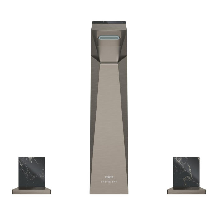 Grohe Allure Brilliant Private Collection 3 Delikli Lavabo Bataryası L-Boyut, Brushed Hard Graphite - Görsel 2