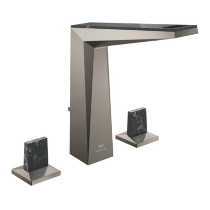 Grohe Allure Brilliant Private Collection 3 Delikli Lavabo Bataryası L-Boyut, Brushed Hard Graphite