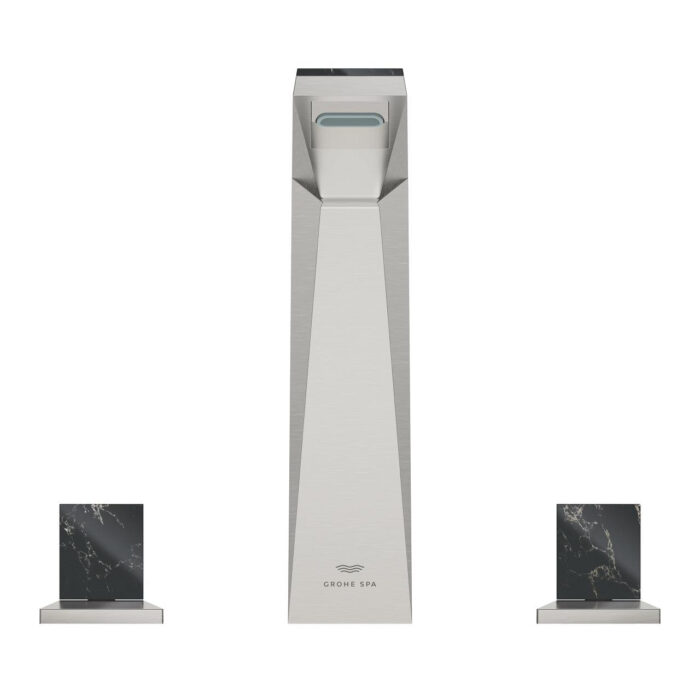 Grohe Allure Brilliant Private Collection 3 Delikli Lavabo Bataryası L-Boyut, Paslanmaz Çelik - Görsel 2