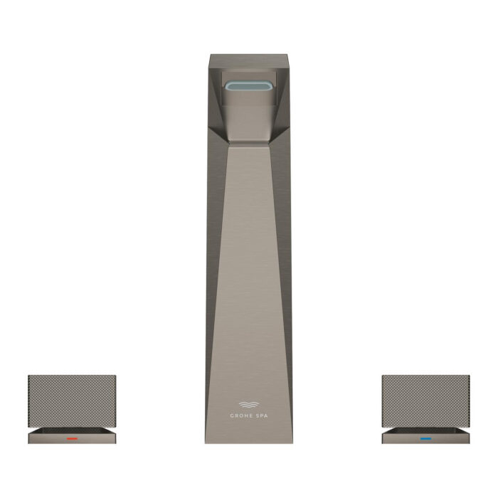 Grohe Allure Brilliant Private Collection 3 Delikli Lavabo Bataryası L-Boyut, Brushed Hard Graphite - Görsel 2