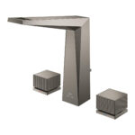 Grohe Allure Brilliant Private Collection 3 Delikli Lavabo Bataryası L-Boyut, Brushed Hard Graphite - Görsel 3