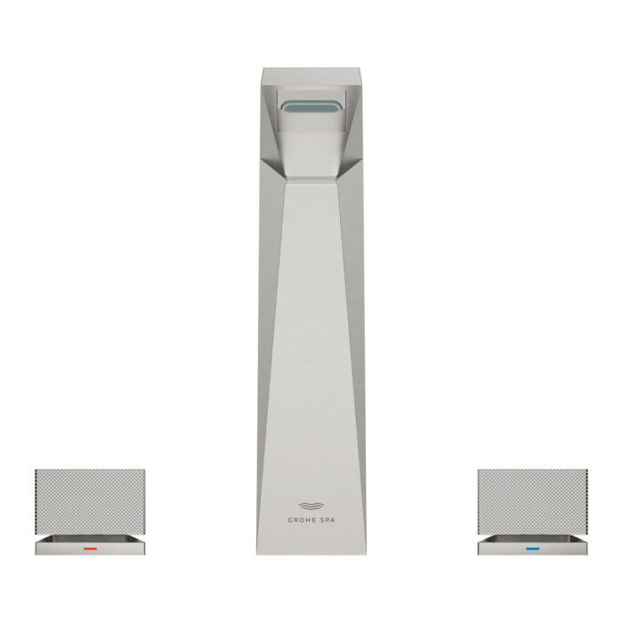 Grohe Allure Brilliant Private Collection 3 Delikli Lavabo Bataryası L-Boyut, Paslanmaz Çelik - Görsel 2