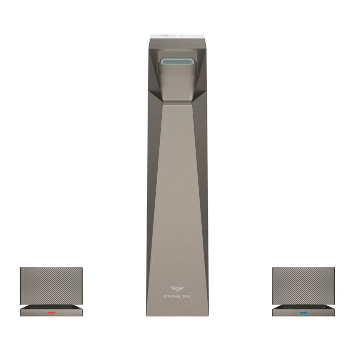 Grohe Allure Brilliant Private Collection 3 Delikli Lavabo Bataryası L-Boyut, Brushed Hard Graphite - Görsel 2