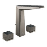 Grohe Allure Brilliant Private Collection 3 Delikli Lavabo Bataryası L-Boyut, Brushed Hard Graphite