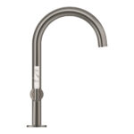 Grohe Atrio Private Collection Tek Delikli Lavabo Bataryası 1/2″ L-Boyut, Brushed Hard Graphite - Görsel 12