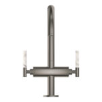 Grohe Atrio Private Collection Tek Delikli Lavabo Bataryası 1/2″ L-Boyut, Brushed Hard Graphite - Görsel 13