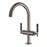 Grohe Atrio Private Collection Tek Delikli Lavabo Bataryası 1/2″ L-Boyut, Brushed Hard Graphite - Görsel 10