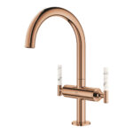 Grohe Atrio Private Collection Tek Delikli Lavabo Bataryası 1/2″ L-Boyut, Warm Sunset - Görsel 14