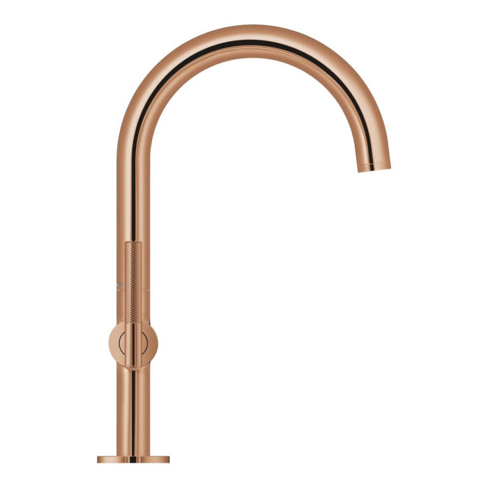 Grohe Atrio Private Collection Tek Delikli Lavabo Bataryası 1/2″ L-Boyut, Warm Sunset - Görsel 4