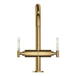 Grohe Atrio Private Collection Tek Delikli Lavabo Bataryası 1/2″ L-Boyut, Cool Sunrise - Görsel 13