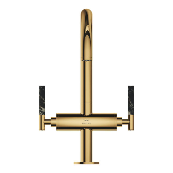 Grohe Atrio Private Collection Tek Delikli Lavabo Bataryası 1/2″ L-Boyut, Cool Sunrise - Görsel 9