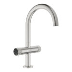 Grohe Atrio Private Collection Tek Delikli Lavabo Bataryası 1/2″ L-Boyut, Paslanmaz Çelik - Görsel 4