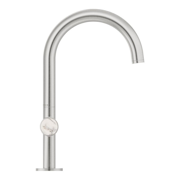 Grohe Atrio Private Collection Tek Delikli Lavabo Bataryası 1/2″ L-Boyut, Paslanmaz Çelik - Görsel 8