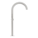 Grohe Atrio Private Collection Tek Delikli Lavabo Bataryası 1/2″ Xl-Boyut, Paslanmaz Çelik - Görsel 4