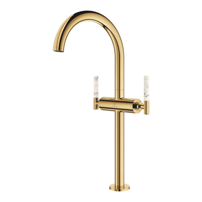 Grohe Atrio Private Collection Tek Delikli Lavabo Bataryası 1/2″ Xl-Boyut, Cool Sunrise - Görsel 10