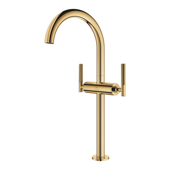 Grohe Atrio Private Collection Tek Delikli Lavabo Bataryası 1/2″ Xl-Boyut, Cool Sunrise - Görsel 5