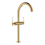 Grohe Atrio Private Collection Tek Delikli Lavabo Bataryası 1/2″ Xl-Boyut, Cool Sunrise - Görsel 8