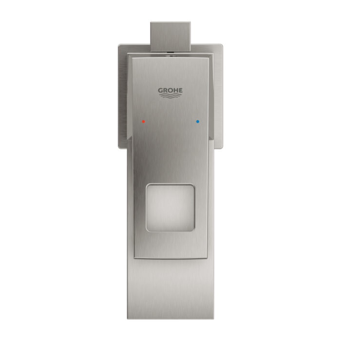 Grohe Eurocube Tek Kumandalı Lavabo Bataryası S-Boyut, Paslanmaz Çelik - Görsel 2