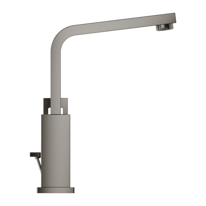 Grohe Eurocube Tek Kumandalı Lavabo Bataryası 1/2″ L-Boyut, Brushed Hard Graphite - Görsel 2