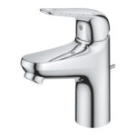 Grohe Euroeco Tek Kumandalı Lavabo Bataryası S-Boyut, Krom - Görsel 3