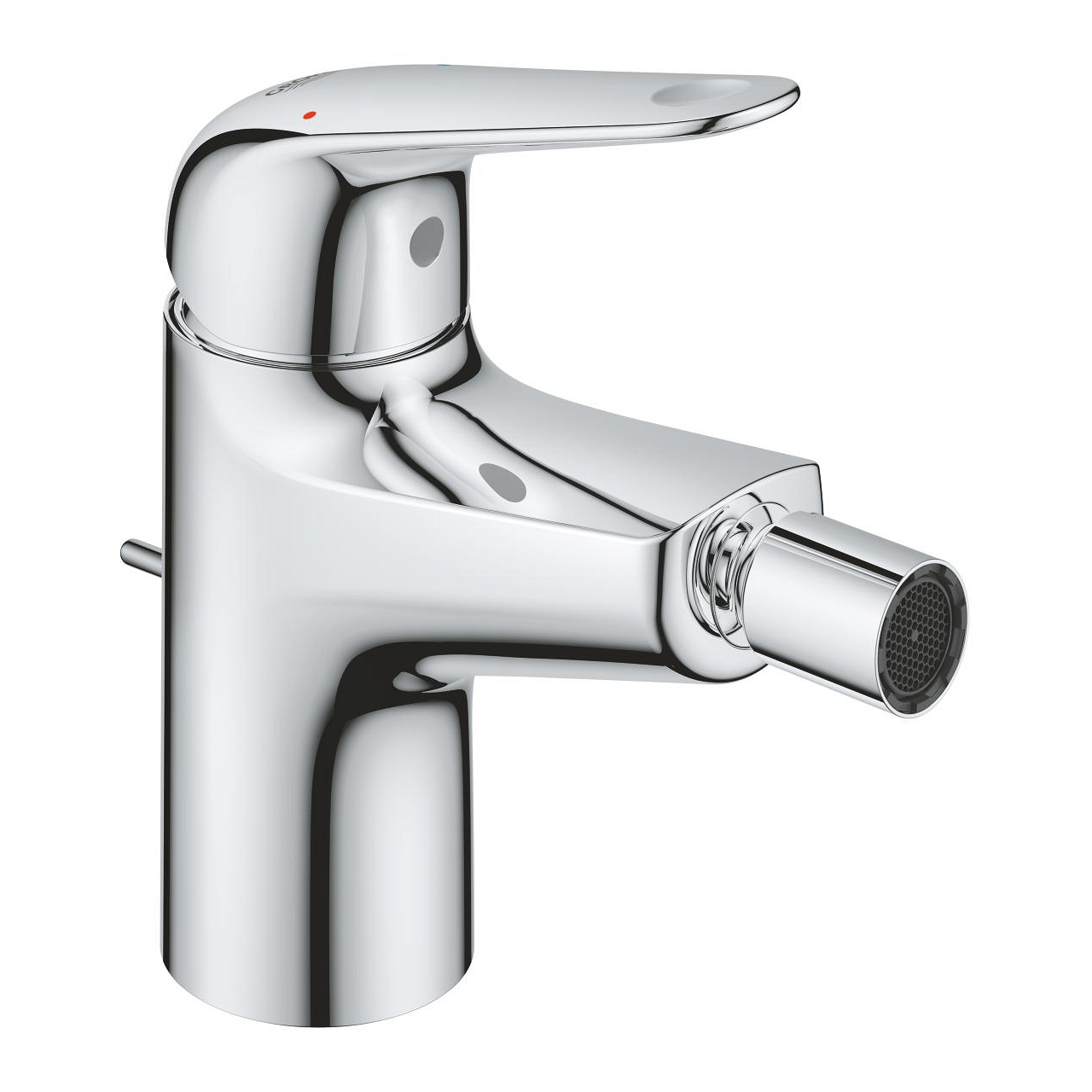 23263001 Grohe Euroeco Tek Kumandalı Bide Bataryası, Krom - Görsel 1
