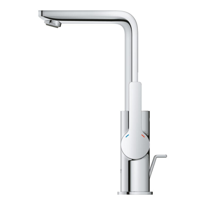 Grohe Lineare Tek Kumandalı Lavabo Bataryası 1/2″ L-Boyut, Krom - Görsel 2