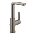 Grohe Lineare Tek Kumandalı Lavabo Bataryası 1/2″ L-Boyut, Brushed Hard Graphite